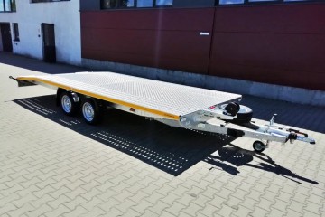 Laweta REBEL, Model BEST, 5,0x2,1m 2700 kg, ALU RYFEL, 2 OSIE, R13C