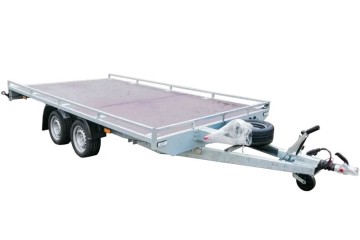 LAWETA BOARD z RELINGIEM (ATLAS) 4,5x2,1 DMC 2700 kg, R 14”