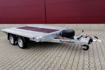 Przyczepa specjalna pod kontenery transportowe 10’ / 20’ | DMC 3500 kg