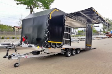 SILVERSTONE laweta aluminiowa ! plandeka ! producent! besttrailers.eu