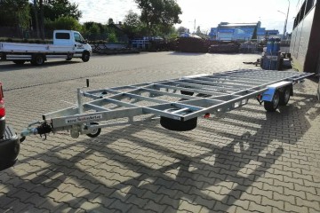 TINY HOUSE (Domki mobilne) 7,2x2,45 m DMC 3500 kg, 2 osie, 13", 4 podp