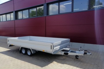 Przyczepa SONDA II CARGO 4,0 x 2,05, DMC 2500 kg, R 10" uchylna