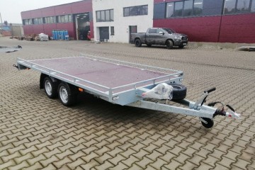 LAWETA BOARD z RELINGIEM (ATLAS) 4,5x2,1 DMC 2700 kg, R 14”